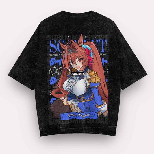 UMA MUSUME - DAIWA SCARLET - POLO MANGA CORTA