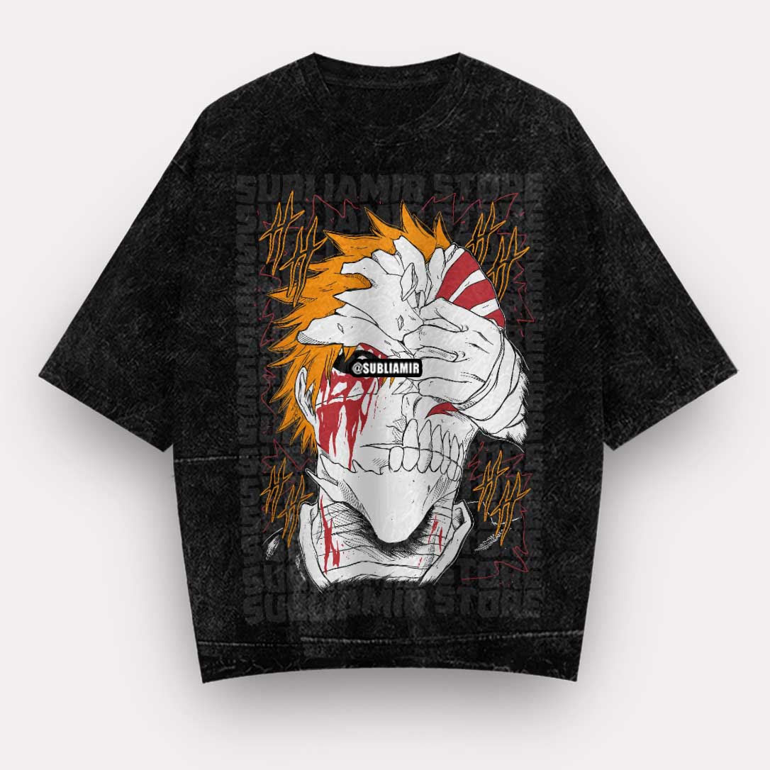 BLEACH - ICHIGO KUROSAKI - POLO MANGA CORTA