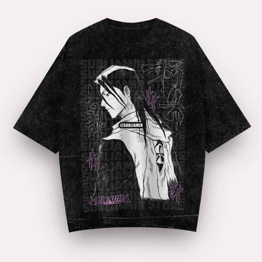BLEACH - BYAKUYA KUCHIKI - POLO MANGA CORTA
