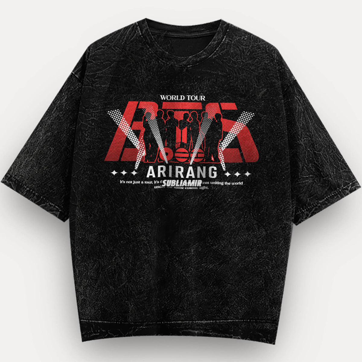 BTS - BTS WORLD TOUR ARIRANG - POLO MANGA CORTA