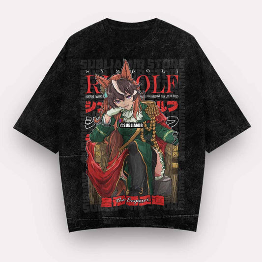 UMA MUSUME - SYMBOLY RUDOLF - POLO MANGA CORTA