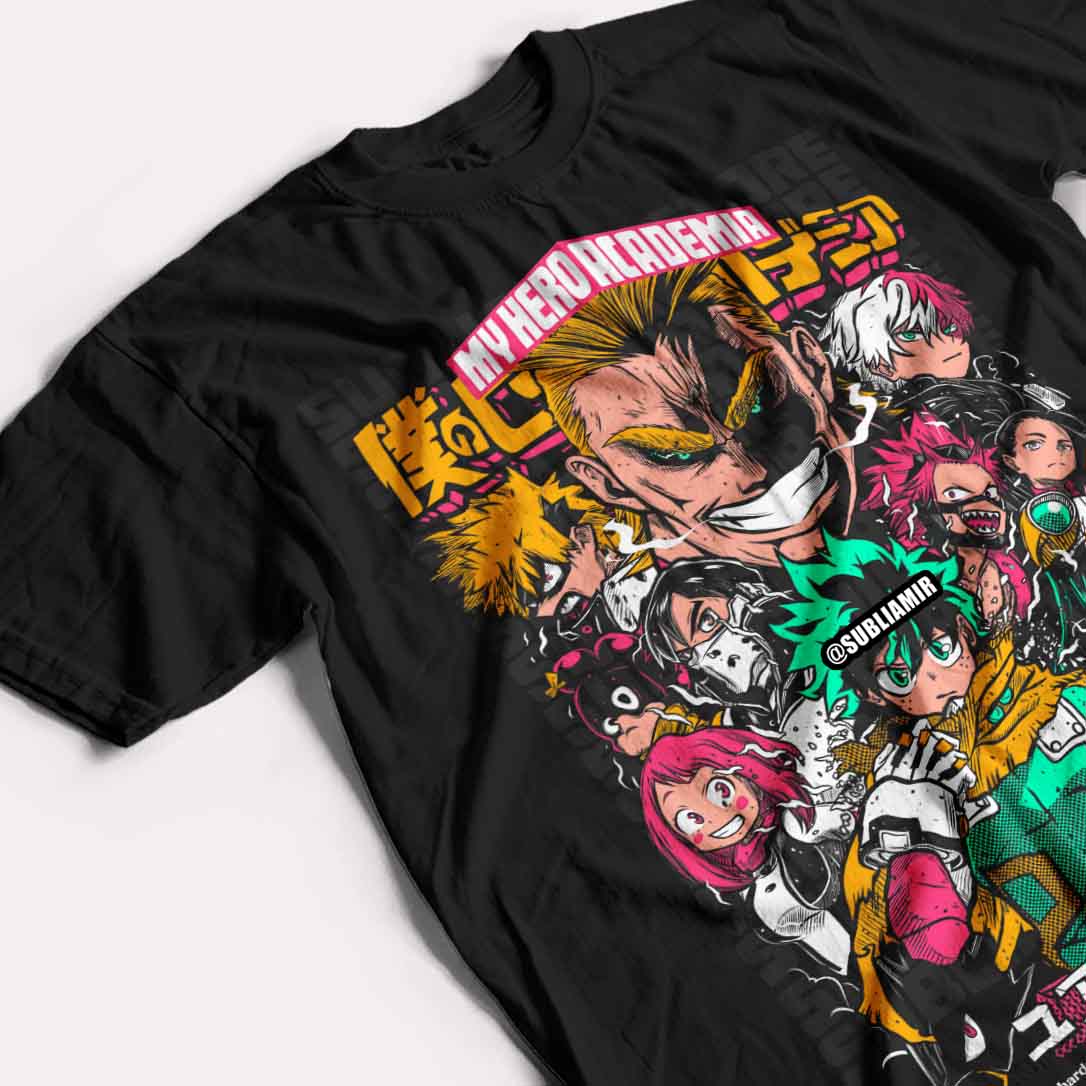 BOKU NO HERO ACADEMIA - POLO MANGA CORTA