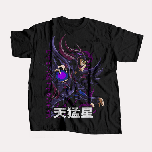 CABALLEROS DEL ZODIACO - HADES - POLO MANGA CORTA