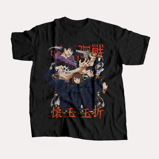 JUJUTSU KAISEN - POLO MANGA CORTA