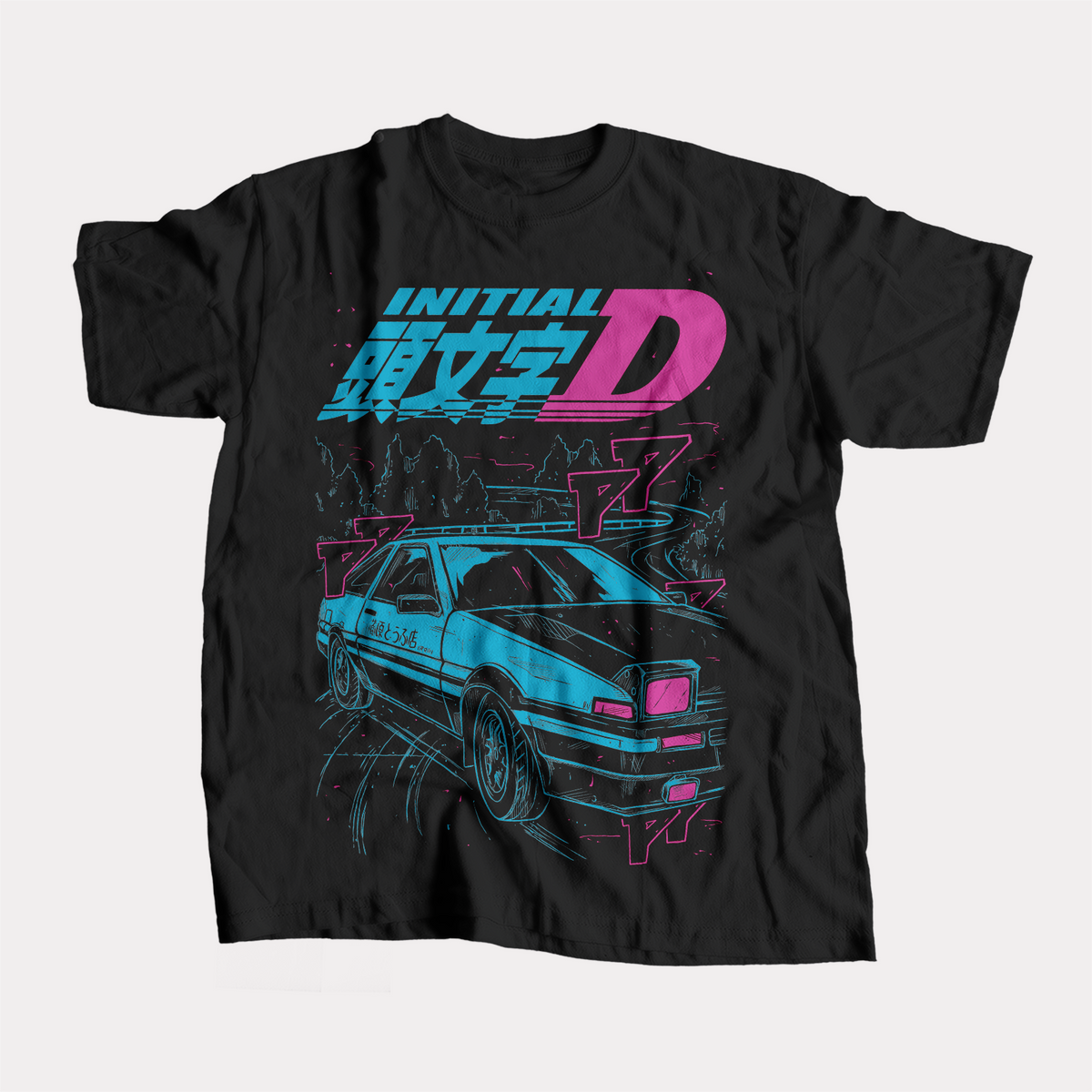 INITIAL D - POLO MANGA CORTA