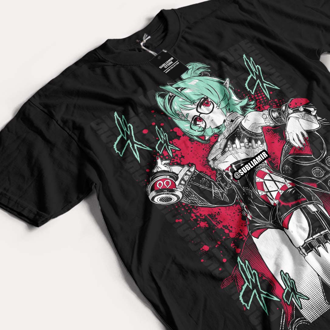 ZENLESS ZONE ZERO - ROXY IFRITA PRYCE - POLO MANGA CORTA
