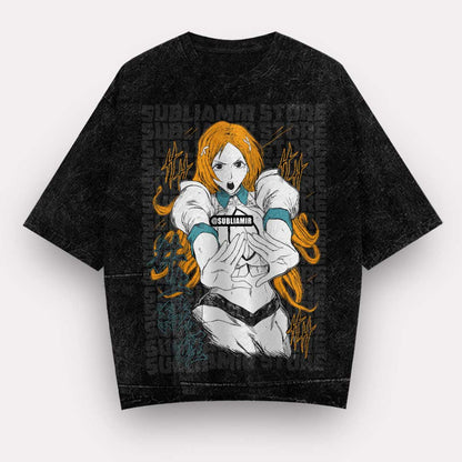 BLEACH - ORIHIME INOUE - POLO MANGA CORTA