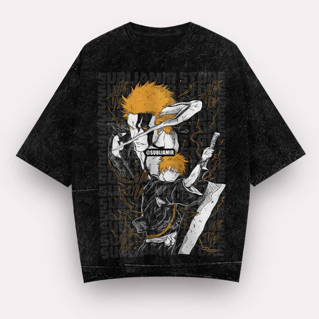 BLEACH - ICHIGO KUROSAKI - POLO MANGA CORTA