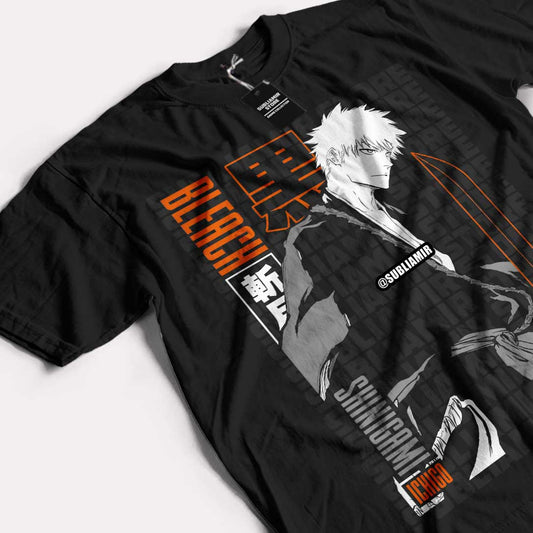 BLEACH - ICHIGO KUROSAKI - POLO MANGA CORTA