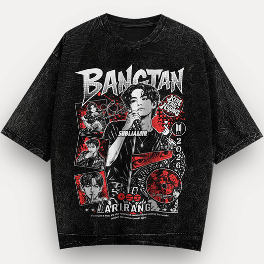 BTS - V TAEHYUNG - POLO MANGA CORTA