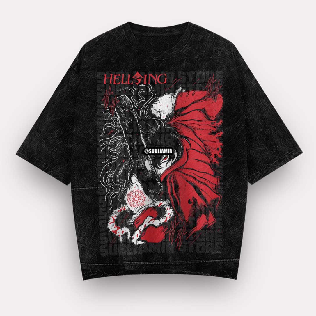 HELLSING - ALUCARD - POLO MANGA CORTA