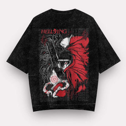 HELLSING - ALUCARD - POLO MANGA CORTA