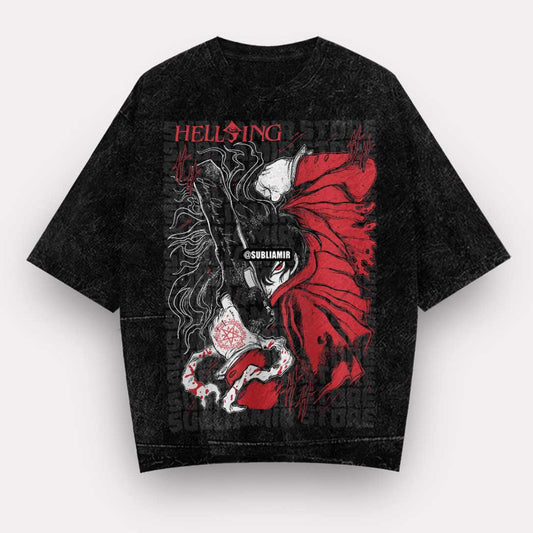 HELLSING - ALUCARD - POLO MANGA CORTA