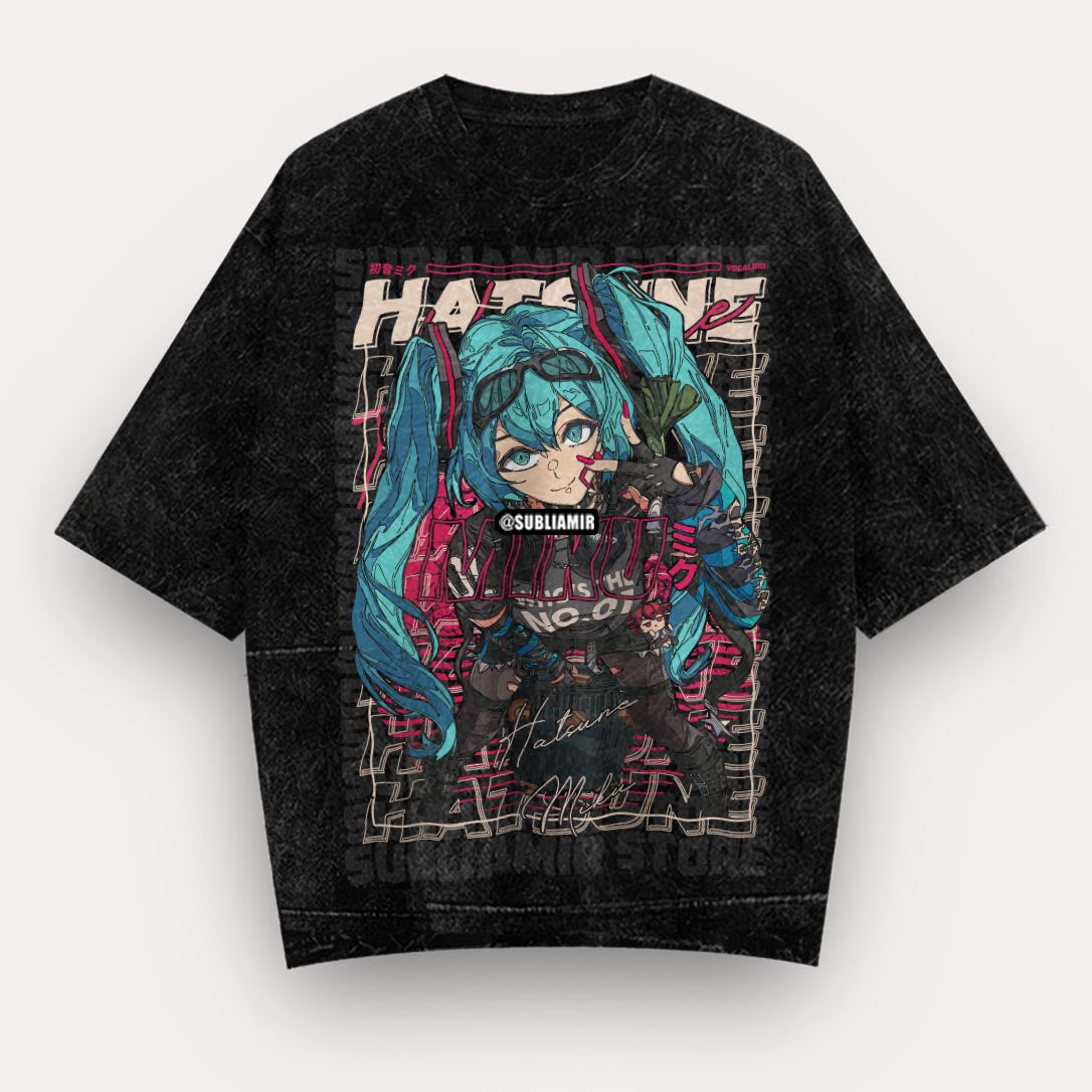 HATSUNE MIKU - POLO MANGA CORTA