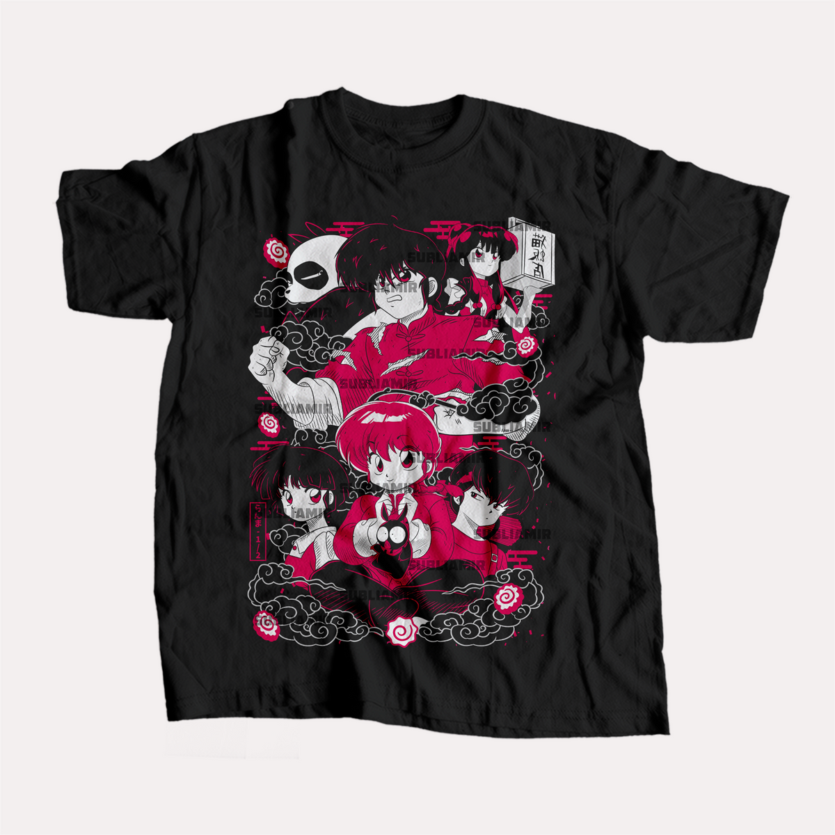 RANMA ½ - RANMA SAOTOME - POLO MANGA CORTA